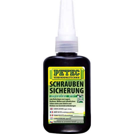 Petec Schraubensicherung - superfest - 50 gramm - Flasche - 93050 (1/5)