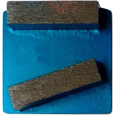 Segment de ponçage diamanté Gr 40 fixation compatible Husqvarna - béton très dur ou chape - Diamwood (1/2)