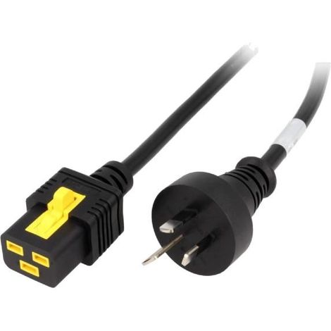 Cable AS3112 mal vers C19 femelle 2m avec blocage