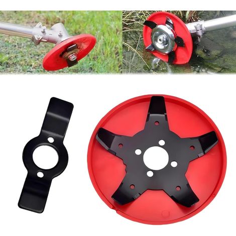 Accessoires Débroussailleuse, Disque Lame Debroussailleuse Tete Brosse,pour Outillage de Jardin、Pelouses、Jardins、Rizières、Utilisation Amphibie、Zone de Plantation Agricole (1/5)