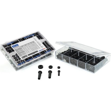 HellermannTyton HOTKIT Knickschutztüllen-Set     PVC  100 Teile (1/5)