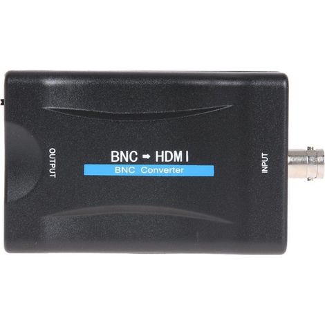 BNC-zu-HDMI-Konverter, CVBS PAL/NTSC-zu-720P/1080P-Videoadapter für Überwachungskameras