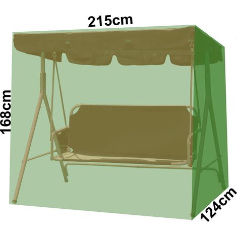Heavy Duty Furniture Cover For Patio Furniture Cover 3 Seater Swinging Chair (1/2)