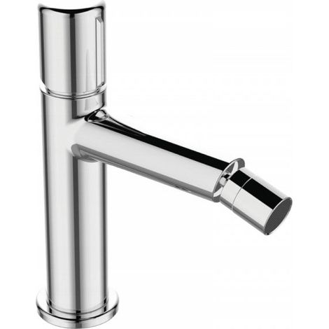Robinet de bidet sur pied chromé Pretto avec bouchon (1/2)