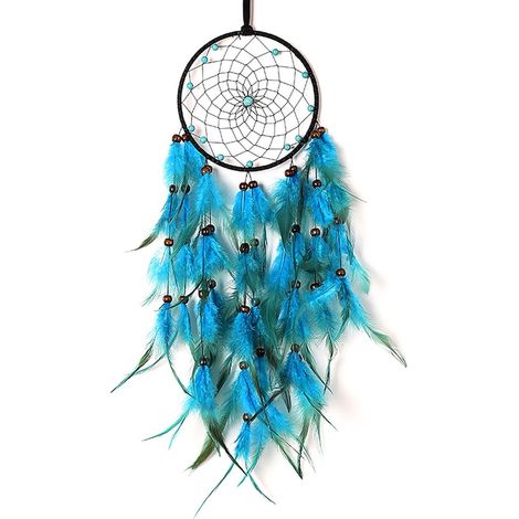 Décoration murale, Capteur de rêve, avec lumière, plumes, 60cm x 16cm, éclairage doux et agréable, économie d'énergie (1/5)