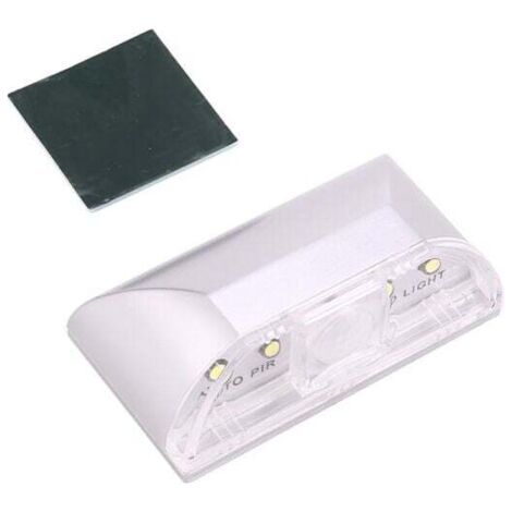 Lampe de détection de mouvement de trou de serrure de porte sans fil infrarouge PIR automatique