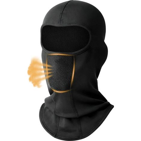 Masque intégral d'hiver respirant et coupe-vent pour sports de plein air (1/5)