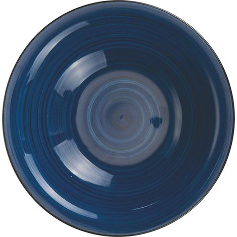 LIPARI PIATTO FONDO BLU D21,5CMXH6CM