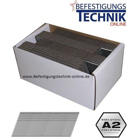 Stauchkopfnägel 50mm rostfrei Brads 20° Akku Nagler Hikoki DeWalt Senco Milwaukee BR-07 2,0M"-"EN11788