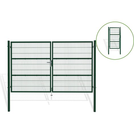 Puerta de malla 3m Al.180cm RAZO + Puerta 1m RAZO Al.180cm Verde