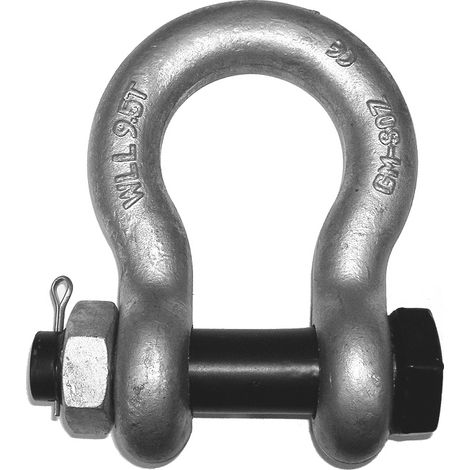 Manille Omega avec sécurité KL.6 GM-SOZ 6.5T WLL - SZ GM-SOZ6.5 (1/2)