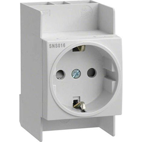HAGER SNS016 PRESA ENERGIA 16A 250V 2,5PLE QUICKCONNECT (1/2)