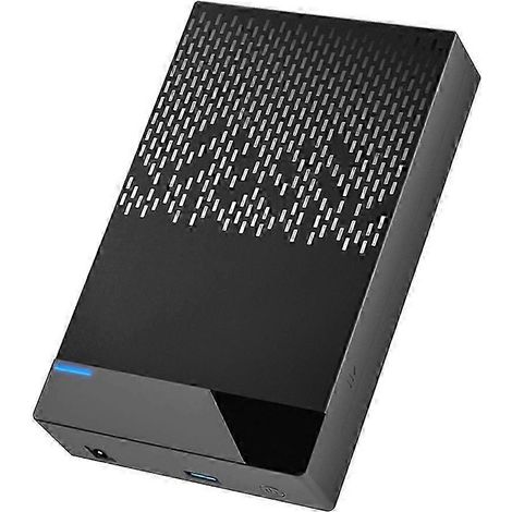 Boîtier pour disque dur portable Z50 3,5 pouces sans outil, interface USB 3.0, compatible avec les disques durs de bureau jusqu'à 22 To (FDQ) (1/5)