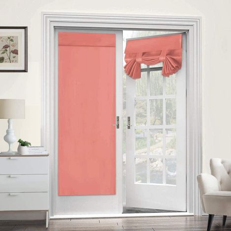 Rideau Occultant Pour Porte-Fenêtre - Isolation Thermique - 26 x 68 Pouces - 1 Panneau (1/5)