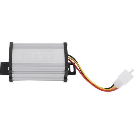 Convertisseur de tension CC 48V‑72V vers 12V/10A, module adaptateur pour pièces de véhicule électrique (1/5)