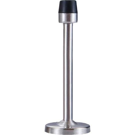 Tope de puerta, tope de puerta largo, protector de pared, 15 cm, tope de puerta resistente, tope de puerta de acero macizo para montaje en pared, tope de puerta decorativo (1/5)