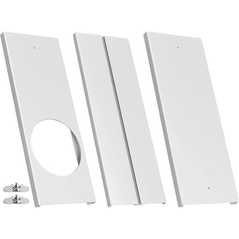 Kit de Climatiseur Portable pour Fenêtre, Plaques d'Étanchéité, Kit de Ventilation Télescopique de Remplacement Robuste, Adaptateur Universel Tuyau Évacuation Maison, Bureau, Camping (1/5)