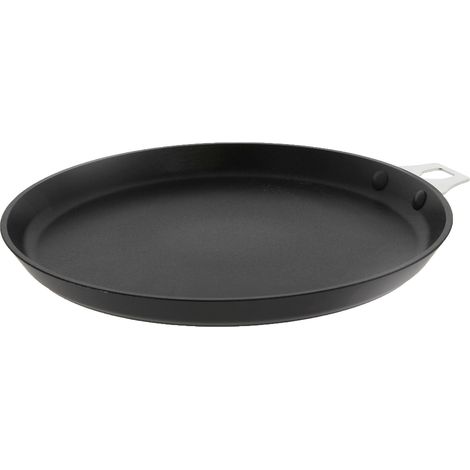 Poêle à crêpe induction 30 cm forgée queue amovible avec antiadhésif ultra résistant fabriquée en France (1/5)