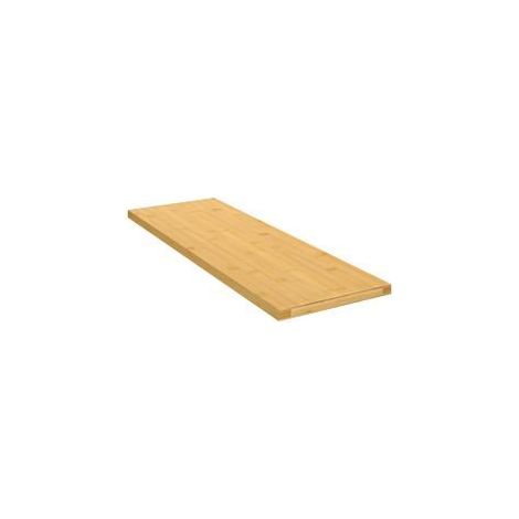 Étagère murale 60x20x1,5 bambou (1/4)