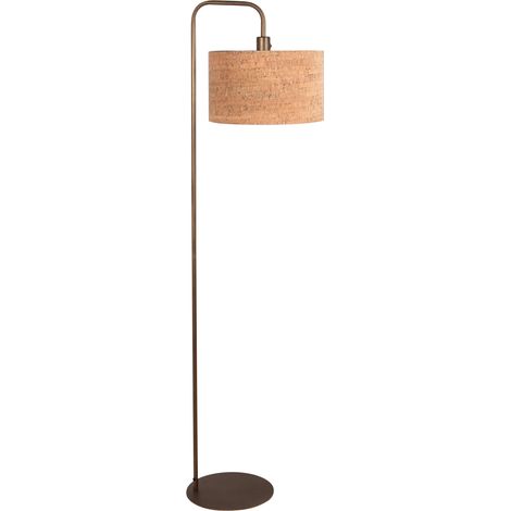 Mexlite - lampada da terra - Forma - bronzo - metallo tessile -