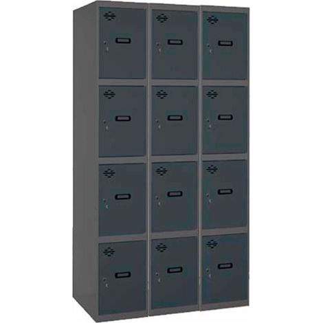 Taquilla 1800x900x500 SIMONLOCKER PROFESIONAL 4 PUERTA 3/12 300 (900)AN/AN marca SIMONRACK