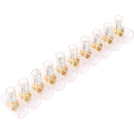 Bloc de jonction à vis BH60-10P pour connexion électrique - 1 pièce (1/5)