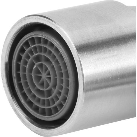 Grifo mural para lavadora – acero inoxidable 304 – monomando – rosca de 20,3 mm (1/5)