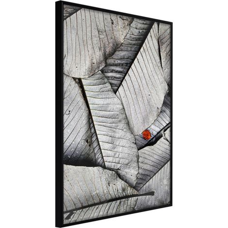 Affiche Murale Encadrée "Touch of Colour" 40 x 60 cm Noir