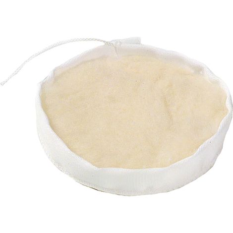 Tivoly • Cuffia per lucidatura in cotone con cordino • Ø125mm • Per lucidare tutte le superfici (1/3)