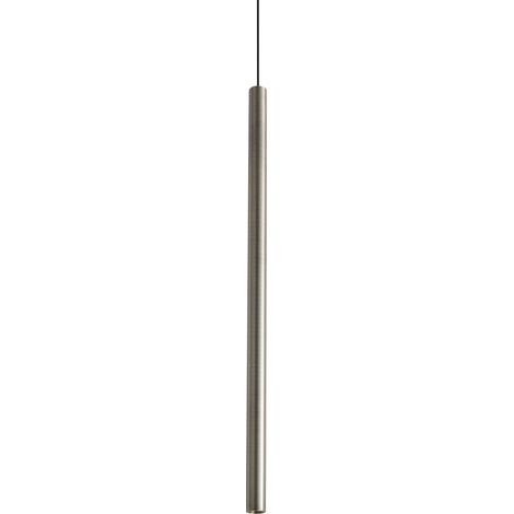 Ideal Lux Sospensione moderna Look 1 luce LED integrato ottone vetro metallo