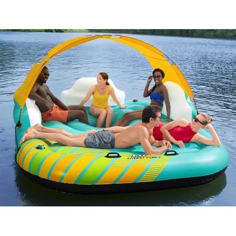 Colchoneta inflable para 5 personas Sunny Lounge 291x265x83 cm Bestway (1/5)