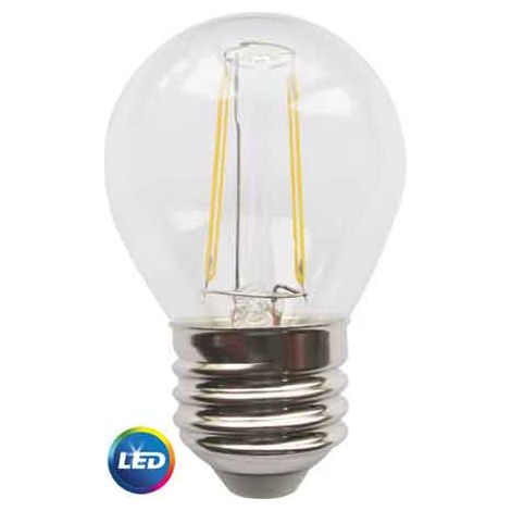 LAMPADA LED A FILAMENTO MOD. 'SFERA' E27 4W - 400Lm - 2700K