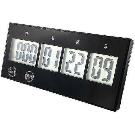 Compte à rebours d'événement réutilisable jusqu'à 999 jours (1/5)