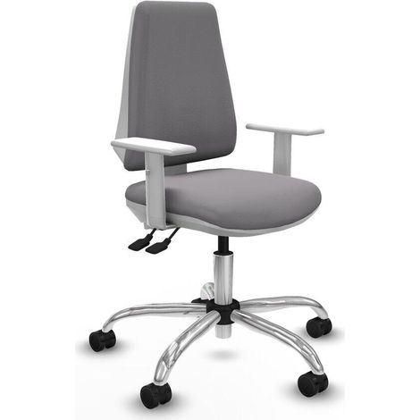 Piqueras y Crespo B5B056N Silla de oficina gris cómoda (1/3)
