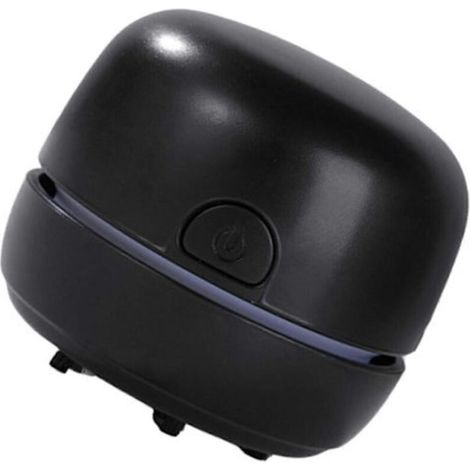 Aspirateur à main sans fil, réglable, adapté à l'élimination de la poussière à la maison et au bureau, avec sac d'aspiration, pompe à vide portable pour les voyages, noir. (1/4)