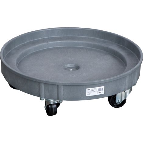 Chariot à fûts avec plateau en plastique fermé 220L 410 kg MW Tools VTD412 (1/3)
