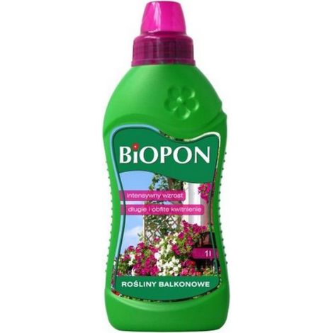 Engrais Pour Plantes De Balcon - 1 L - Formule NPK 6-5-6 - Rendement 100 L - Pour Balcon Et Terrasse