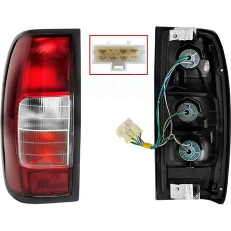 Feu arrière gauche 8 fils Nissan Navara D22 1998-2005