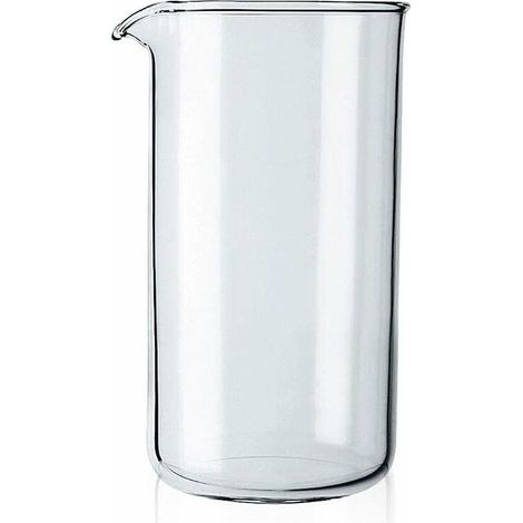 Bécher de rechange pour presse à café, verre – Transparent (Capacité : trois tasses, 0,35 L, 12 oz)-LIAIKI (1/5)