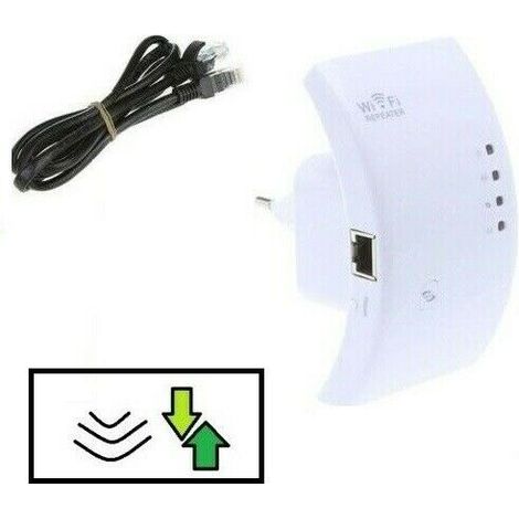 RIPETITORE WI-FI WIRELESS EXTENDER ACCES POINT WPS IEEE 802.11 WLAN LAN 2.4 GHZ