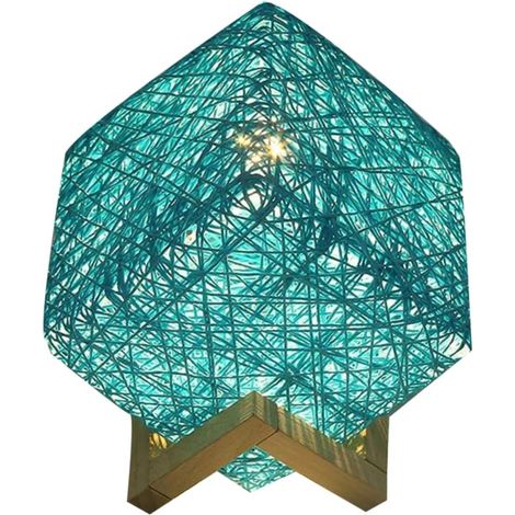 ce Lampe De Nuit Projection toil e Rotin Veilleuse Tactile (1/5)