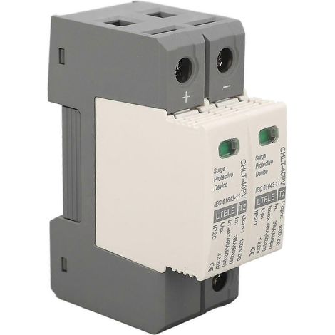 Überspannungsschutzgerät 1000 V DC 20–40 kA 2P PC Photovoltaik-PV-Spannungsableiter