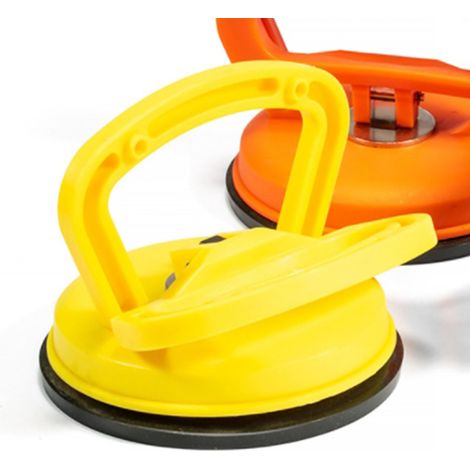 Kit de débosselage de voiture en 3 pièces, ventouses de 12 cm (4,7 pouces), facile à utiliser, pour carrosserie, vitres, carrelage et rétroviseurs. (1/5)