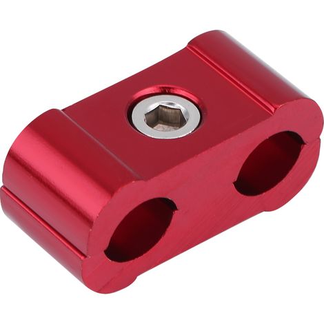 12 séparateurs de câbles de bougies d'allumage 8 mm, 9 mm et 10 mm pour moteur (vendus par paires) (rouge) (1/5)