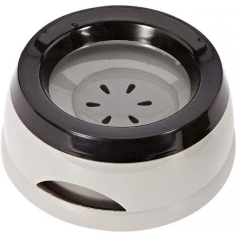 1pc Bol pour chien Anti-déversement bol d'eau pour chien, gris, bol distributeur d'alimentation lente adapté à la maison et aux voyages bol d'eau pour chien/chat/animal de compagnie (1/5)