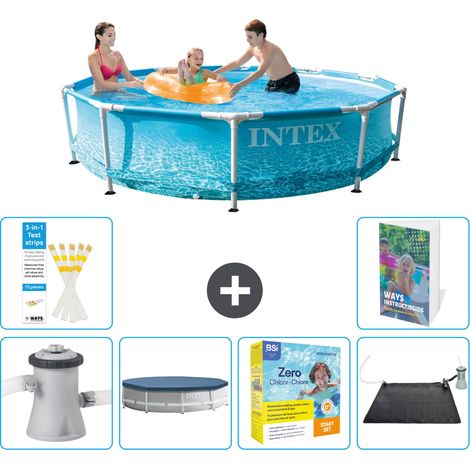 Frame Pool Rund - 305x76 cm - 7-teilig S234