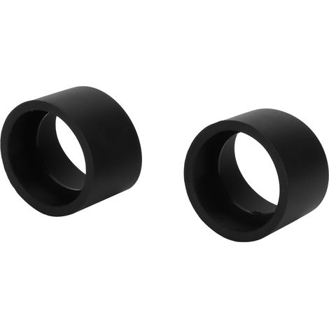 2Pcs 36mm Diameter Rubber Eyepiece Cover Accessory Guards for Stereo Microscope (Oblique Angle) (1/5)