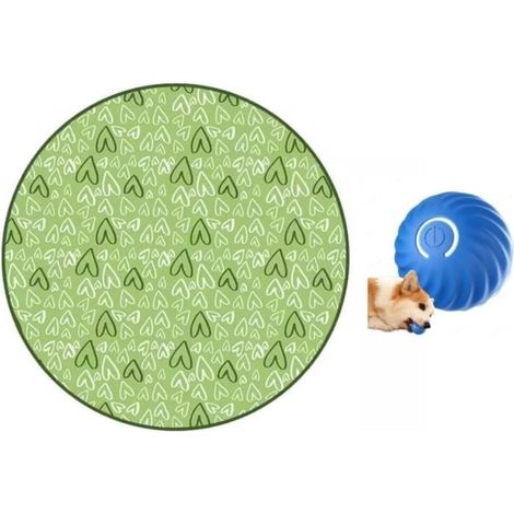 Jouet Interactif Simulé pour Chat de Chasse Jouet de Tapis de Chat,Jouet pour Chat avec Balle Auto-rotative Jouets Interactifs-Ywey (1/4)