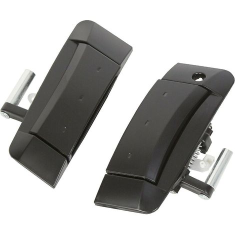 CREA Poignée de porte extérieure noire gauche et droite pour 350z 2003-2009 (1/3)