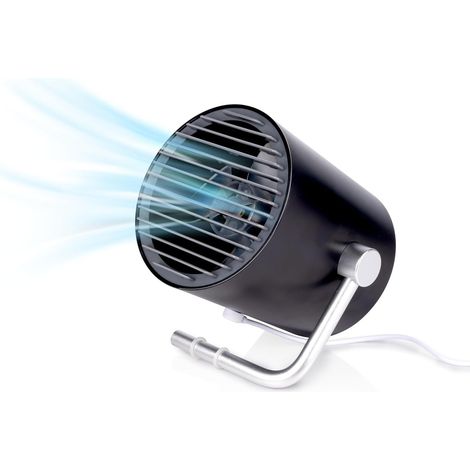 Mini ventilatore da tavolo Air 5V a 2 velocità - Ventilatore piccolo, compatto e portatile (1/5)